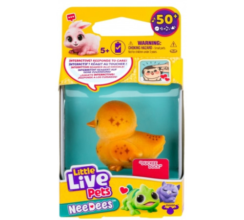 little live pets 26655 Интерактивный питомец "needees" (в асс.)