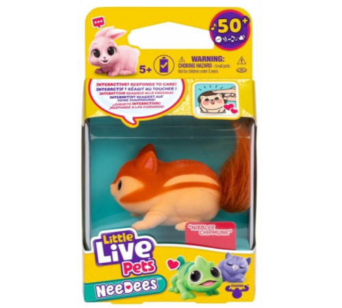 little live pets 26655 Интерактивный питомец "needees" (в асс.)