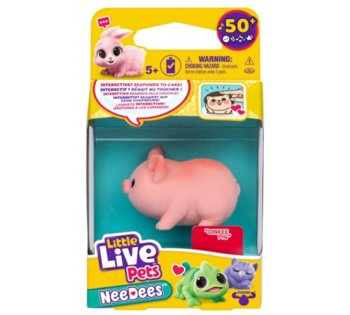 little live pets 26655 Интерактивный питомец "needees" (в асс.)