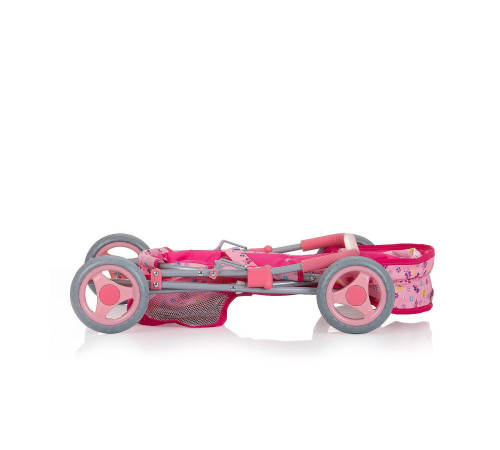 chipolino Коляска для кукол "dora" kzkdr02401bu butterflies