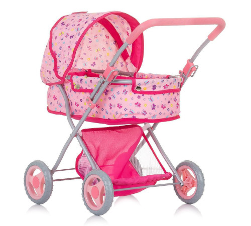 chipolino Коляска для кукол "dora" kzkdr02401bu butterflies
