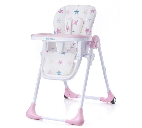 BabyTiger Стульчик для кормления Kiki розовый babytiger Стульчик для кормления kiki розовый