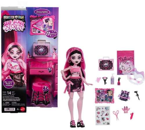 monster high jhk43 Кукла "Дракулаура" из серии "Тайные ритуалы красоты"