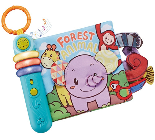  chipolino dig02406200 cartea muzicală pentru copii "animale de pădure"