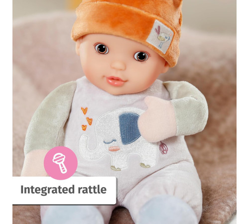 zapf creation 710722 păpușă moale baby annabell sweetie sand (30 cm)