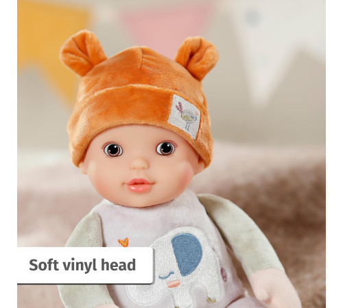 zapf creation 710722 păpușă moale baby annabell sweetie sand (30 cm)