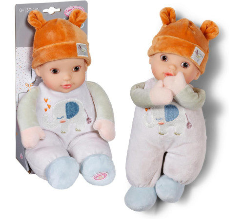 zapf creation 710722 păpușă moale baby annabell sweetie sand (30 cm)