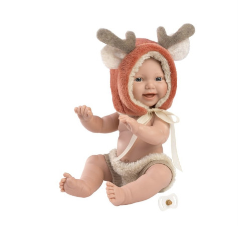 llorens 63202 papusa "mini baby boy reindeer" (31cm.)