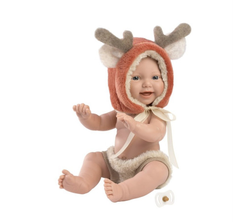 llorens 63202 Кукла "mini baby boy reindeer" (31cм.)