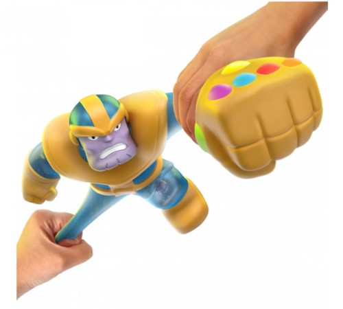 goo jit zu 41130g figurină "marvel delux hero - thanos" (20 cm.)