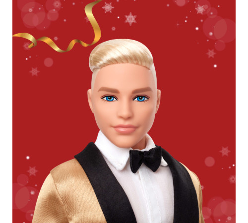 barbie jgk55 Коллекционная кукла Кен "signature" блондин