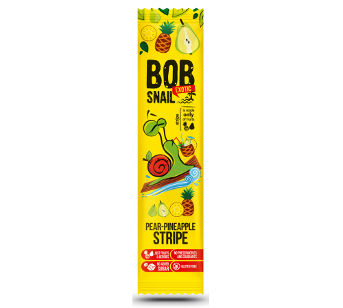  bob snail bomboane naturale "pere-ananas" (14 gr.)