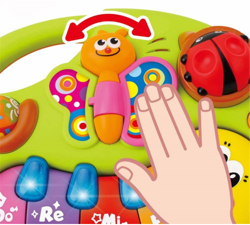 hola toys 927 Музыкальное пианино "Смайлик"