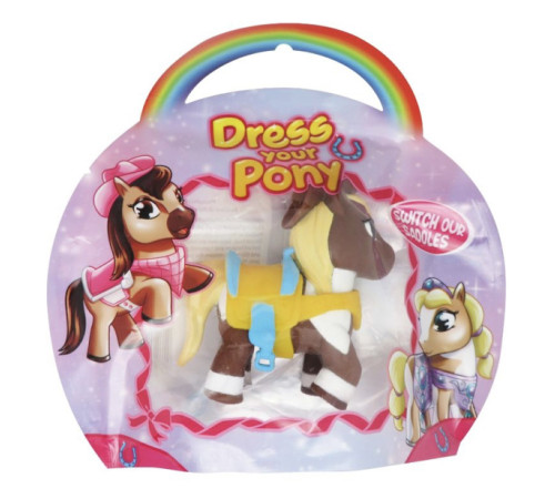 dress your pony dir-l-20002 figurine costumate de ponei (in sort.)