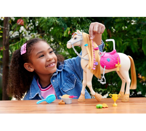 barbie hxj42 Интерактивная лошадка с аксессуарами