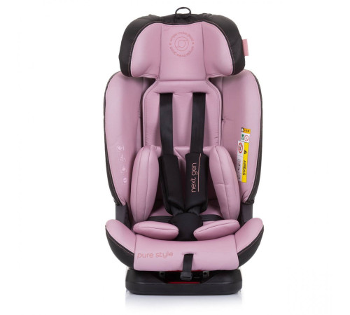 chipolino Автокресло next gen isofix i-size 360 °c (40-150 см.) stkng02305rw  гр. 0+/1/2/3 ( 0-36 кг.) розовый