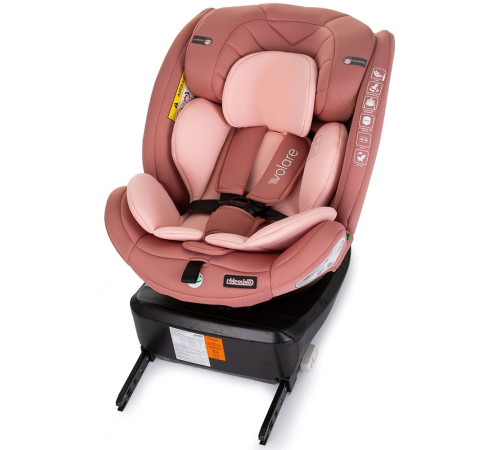 chipolino scaun auto "i-size isofix 360 volare" stkvlr02405fl (40-150 cm.) flamingo