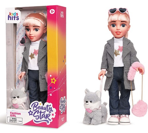 kids hits kh33/001 Кукла "fashion girl" серия "beauty star"