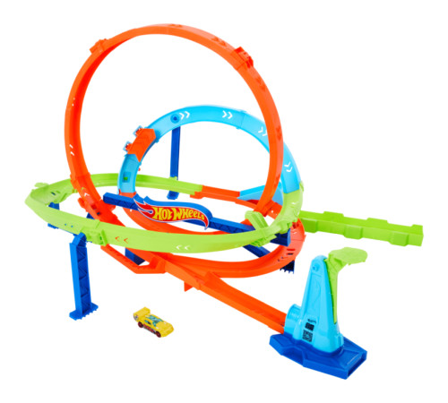 hot wheels htk16 set de joc "action loop cyclone challenge"