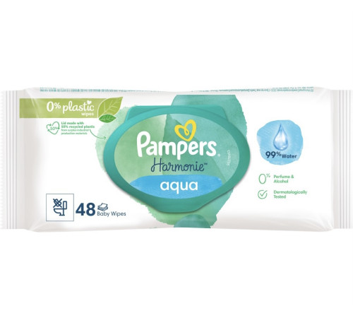 pampers Șervețele umede “harmonie” (48buc.)