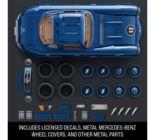 hot wheels hww25 constructor "brick shop mercedes-benz 300 sl" (1600 el.)