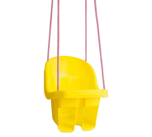  tega baby 45933 Детские подвесные качели с высокой спинкой (жёлтый)