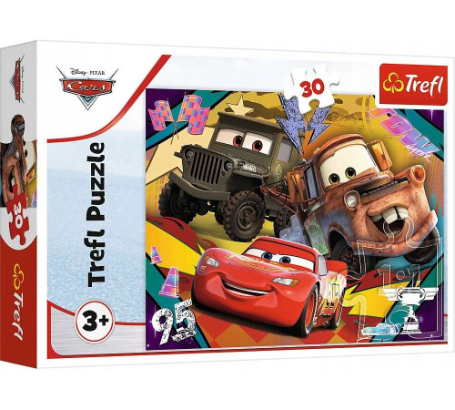  trefl 18293 puzzle "speeding cars" disney cars (30el.)