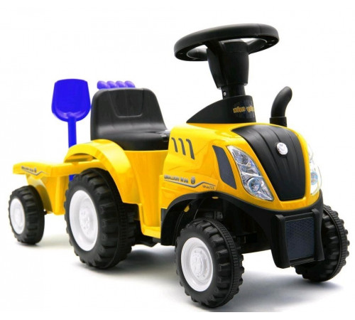  baby mix 45785 tractor tolokar cu remorcă "new holland" galben
