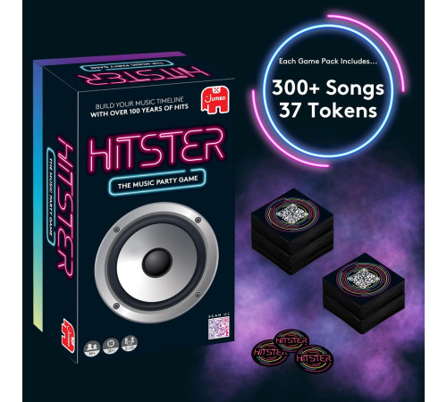 jumbo 100132j Настольная игра "party game hitster"