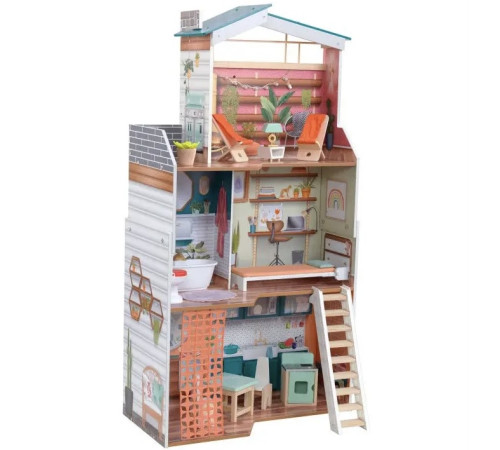  kidkraft 65985-msn casă pentru păpuși marlow dollhouse