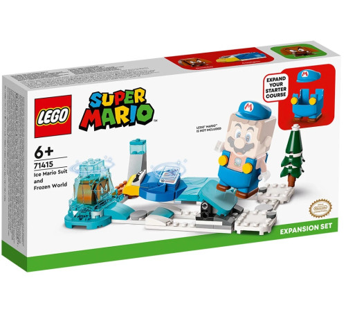  lego super mario 71415 Конструктор "Костюм Ледяного Марио и набор расширения frozen world" (105 дет.)