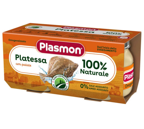  plasmon piure "cambulă  cu cartofi" 2x80 gr. (6 m.+)