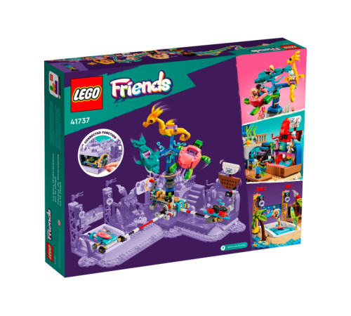 lego friends 41737 constructor "parc de distractii de plaja" (1348el.)