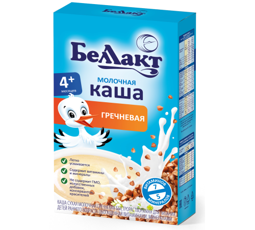  Беллакт каша молочная гречневая (4m+) 200 гр.
