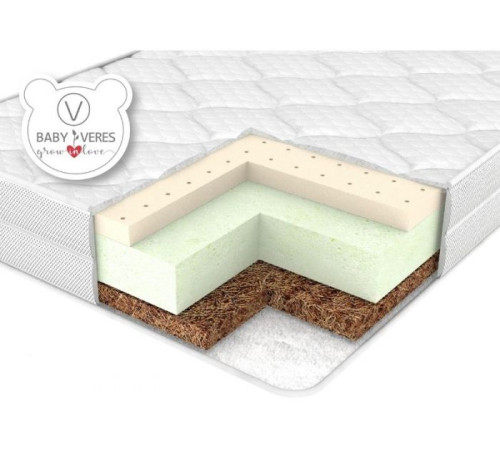 Veres 50.7.02 Saltea "Latex bio+" (120 x 60 x 12 cm.)  veres 50.7.02 saltea "latex bio+" (120 x 60 x 12 cm.)