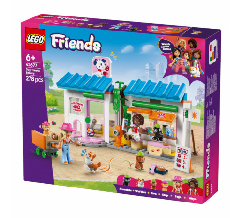 Детский&nbsp;магазин в Кишиневе в Молдове lego friends 42677 Конструктор "Пекарня лакомств для собак" (278 дет.)