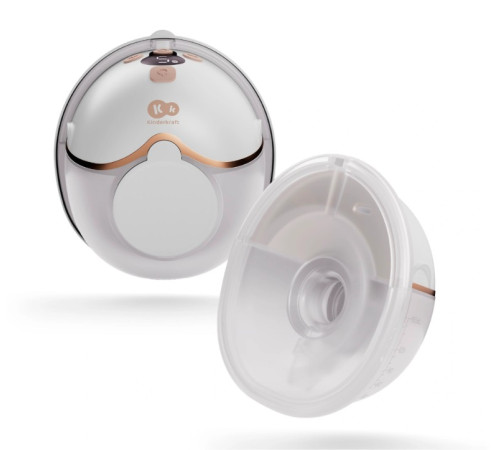 kinderkraft pompă de s&acirc;n dublă, wireless hands-free mamaflow double gold