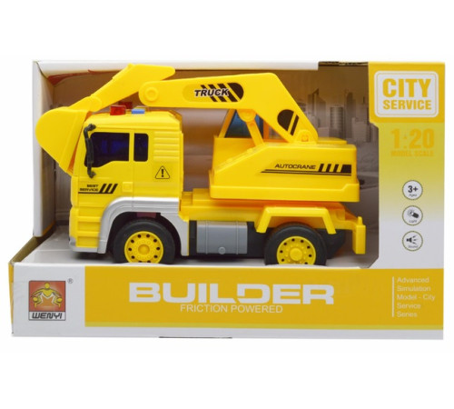 op 200170804 mașină inerțială "excavator" (lumină, sunet) wy511c