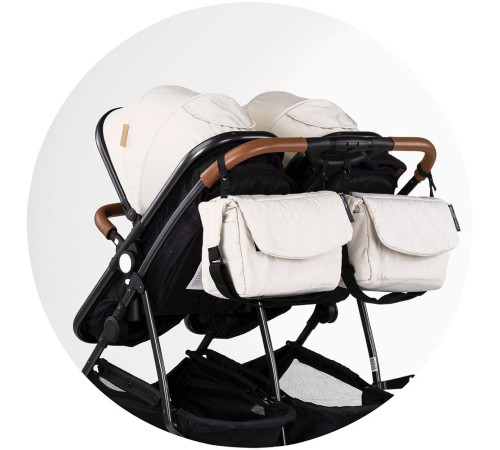 chipolino carucior pentru gemeni duo smart kbds02505bi biscotta