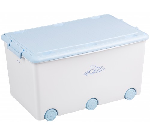 Tega Baby Контейнер для игрушек "Кролики" KR-010-103 белый tega baby Контейнер для игрушек "Кролики" kr-010-103 белый