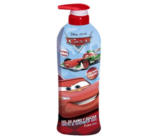 lorenay 2in1 gel spumant de baie și șampon cars (1000 ml)
