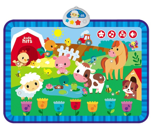 kids hits kh04/002 covoraș muzical "cine pășește pe pajiște?" (ru)