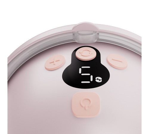 kinderkraft Беспроводной молокоотсос hands-free mamaflow (розовый)