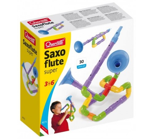  quercetti 4173 Конструктор "saxoflute" (30 дет.)