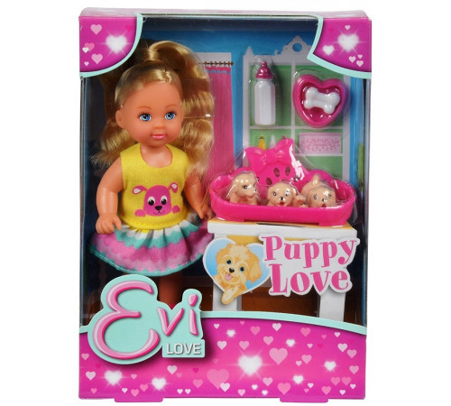 Детский магазин в Кишиневе в Молдове simba 5733041 Игровой набор "Кукла Эви и Маленькие питомцы"