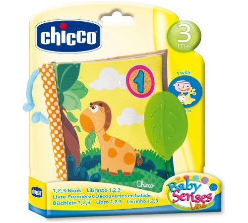  chicco 723760 1 jucărie-inel gingival "carte"