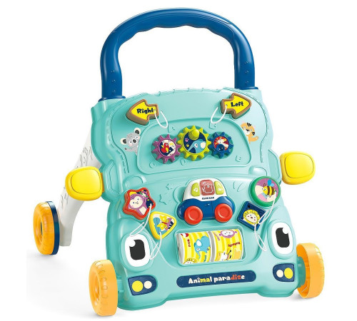chipolino premergător "animale amuzante" mikfan0241bl albastru