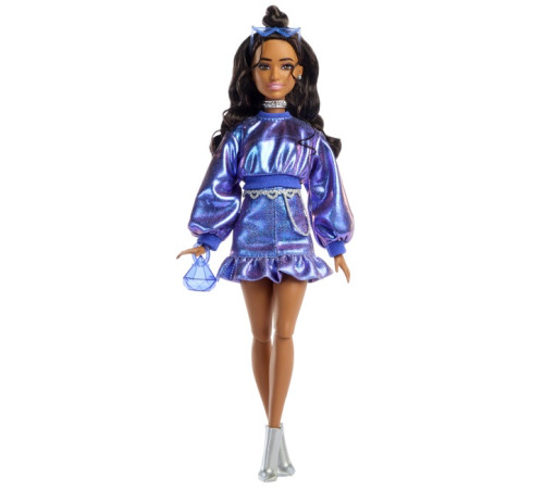 barbie jfp42 Кукла deluxe style "Светящийся Индиго" 