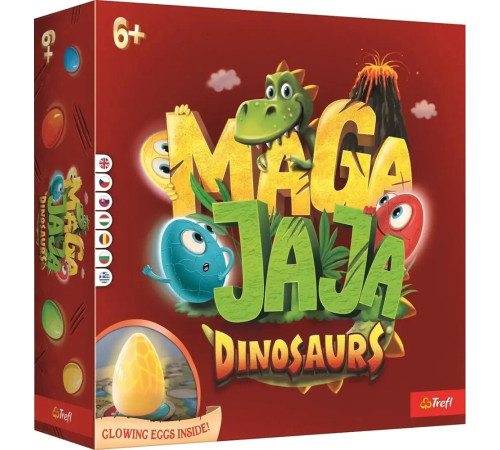 trefl 02531 joc de masă "dinozaurii din magajaj" (ro)