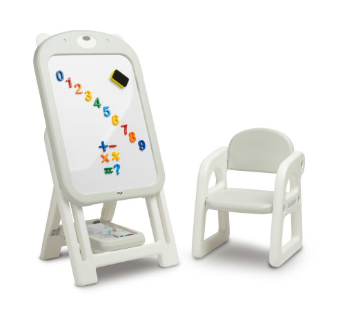  toyz 1006 tablă de desen cu scaun "ted" gri